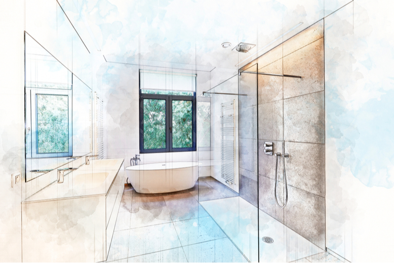 Quel est le prix au m² d'une rénovation de salle de bain ?